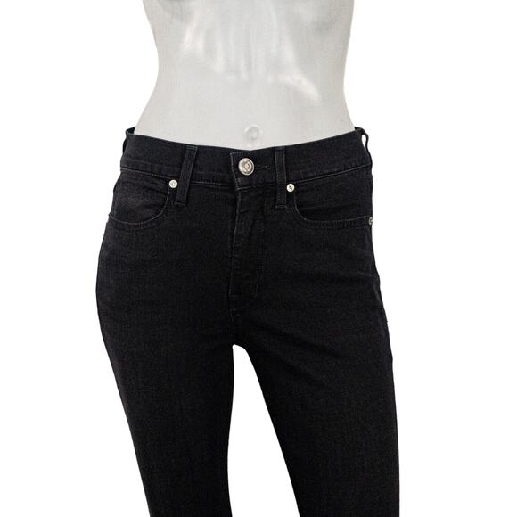 AYR Women's size 27 The CHILLER Denim Jeans Skinny ankle fray crop - Picture 8 of 12